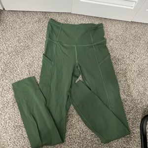 Green lululemon leggings size 2 💚